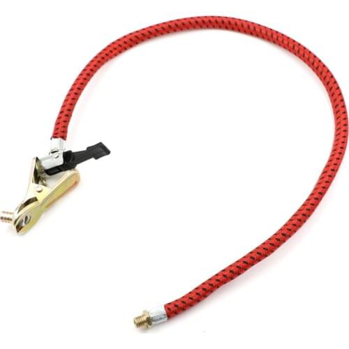 1pc Red Bike Tyre Hand Air Pump Inflator Replacement Hose Tube Rubber For Tire Bicycle Accessories R06 Drop Ship