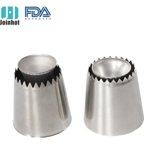 2PCS new arrival sulta ne ring cookies mold piping nozzles russian nozzles icing piping nozzles set drop shipping