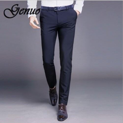 Мужские модные брюки Genuo China At AliExpress