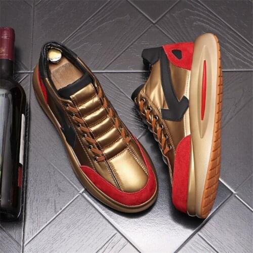 Web Celebrity Men Casual Shoes Hip Hop High Tops Sneakers Sports Shoes Height Increasing Shoes Trainers Zapatillas Hombre