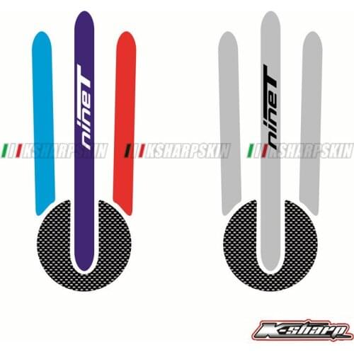 K-sharp 3D ADESIVI Sticker Decal Emblem Protection Tank Pad Cas Cap Fit FOR BMW NINET