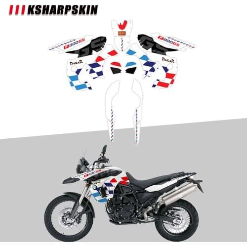 Motorcycle full body sticker Scratch Resistant Waterproof Protector Decals Fit For BMW F800GS 2008-2012 f 800gs f800 gs