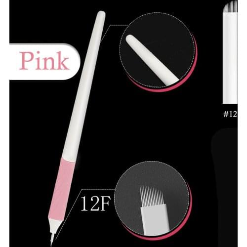 New Microblading Pen Supplies Kit for Flawless Eyebrows Premium Microblades Sterile Disposable Micro Brow Sharp Needles