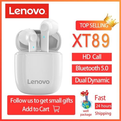 Lenovo Original gaming headset with microphone XT89 earphones Ear Buds bluetooth headphones True Wireless TWS Noise Reduction