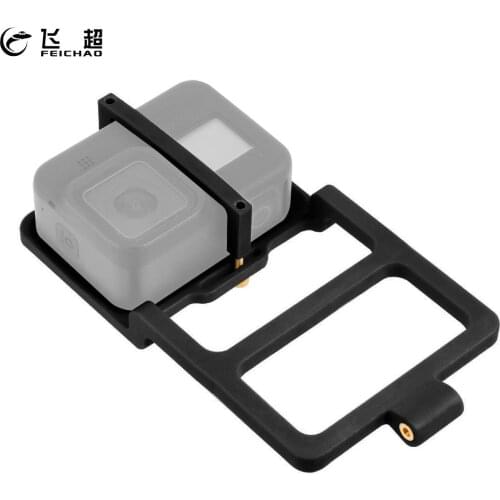 Action Camera Switch Plate to Handheld Gimbal Plastic Mount Adapter M3 Holes for GoPro Hero 9 Insta360 for DJI Osmo Mobile 4 OM4
