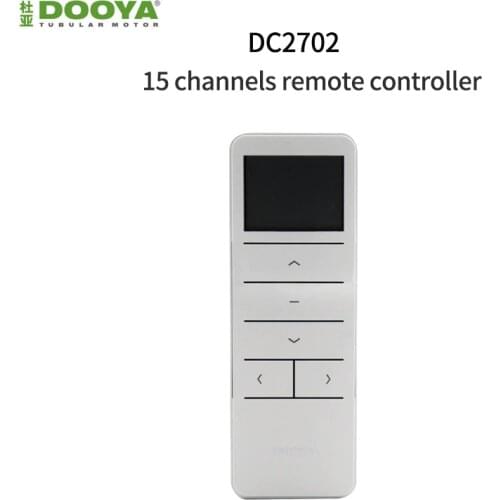 Dooya Sunfloer smart home Electric Curtain Motor remote controller DC2702 15 -channel emitter