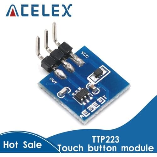TTP223 Module Capacitive Touch Switch Button Self-Lock Key Module 2.5-5.5V