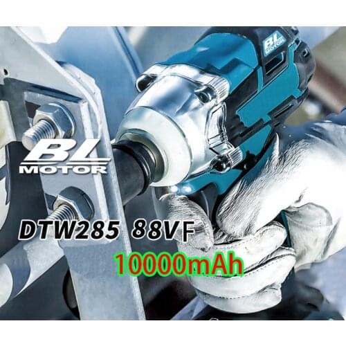 Impact Wrench 88VF 10000mAh Brushless Electric Impact Wrench Variable Speed Cordless Rechargeable Electric Impact Drill