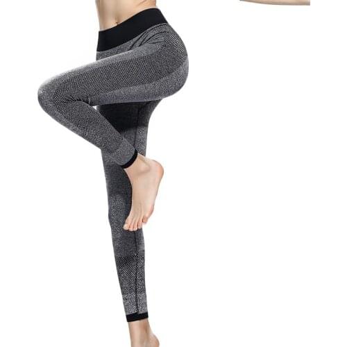 Women Elastic High Waist Yoga Pants Fitness Bodybuilding Lady Yoga Sport Leggings Running Trousers Quick dry Tights pant