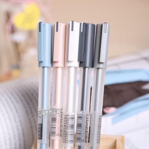 12 PCS Chenguang unisex quality product pen a1704 brief fashion 0.35mm full needle gel pen