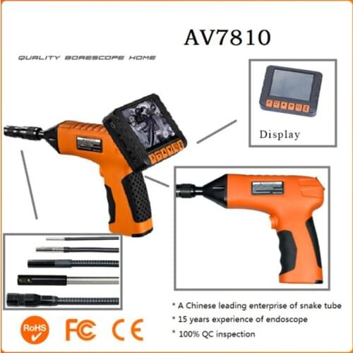 17mm 2.4G Wireless Monitor AV Handheld Endoscope