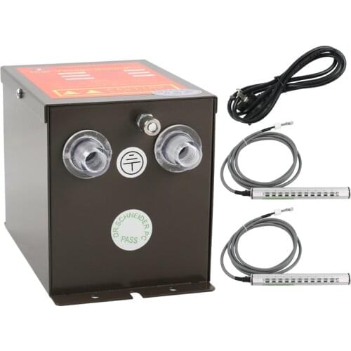 Static Eliminator SL-009 High Voltage Generator+2 Pcs 250mm Anti Static Bar ESD Ionizer Air Blowers