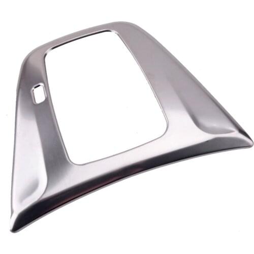 Center Console Gear Shift Panel Trim Cover Frame Bezel Silver Stainless Steel Fit For Honda CRV CR-V 2012 2013 2014 2015 2016