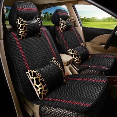 For Renault Scenic 1 2 3 4 Grand Scenic Megane Car Seat Cover Summer Ice Silk Auto Accessories