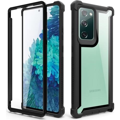 Case For A71 Heavy Duty Protection PC+TPU Clear Case for Samsung Galaxy A51 A71 A42 5G A81 A50 A12 A32 Shockproof Sturdy Cover