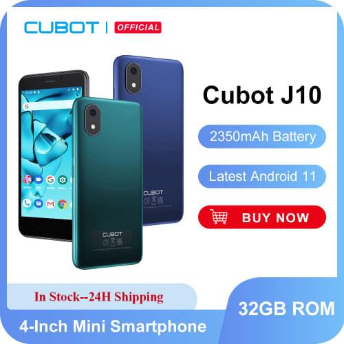 Cubot J9 Smartphone 6.2 Inch 4200mAh 13MP Triple Camera Google Android GO Dual SIM Card Telephone 2GB RAM +16GB ROM 3G Band