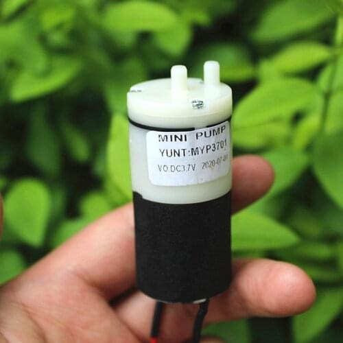 DC 3V-5V 3.7V 4.2V Large Flow 370 Air Pump Vacuum Pump Oxygen Pump Small Motor Pump Medical Equipment Negative Pressure Pump