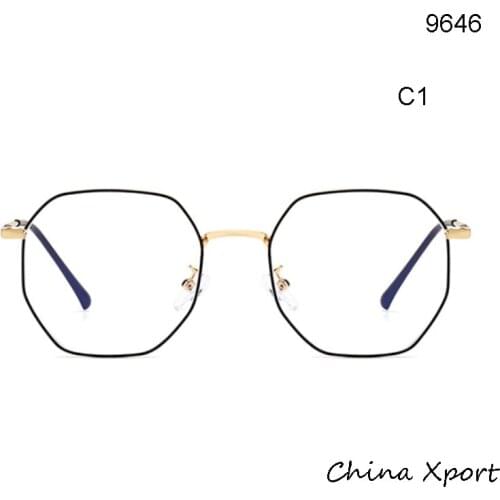 Best of 2021 big frame glasses suitable to all faces men women unisex hot selling nice frames anti blue lens metal frames