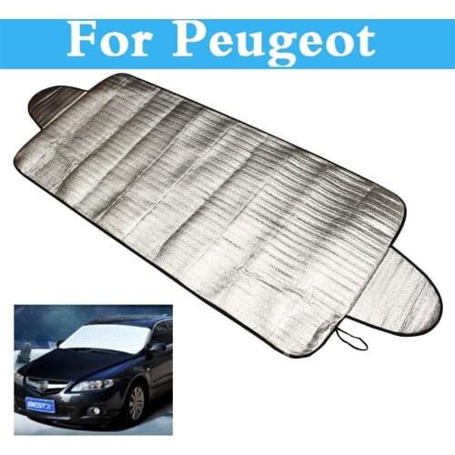 Multi-purpose Car Windshield Anti Snow Shade Cover Protector For Peugeot 301 307 3008 1007 107 108 2008 206 207 208 208 GTi
