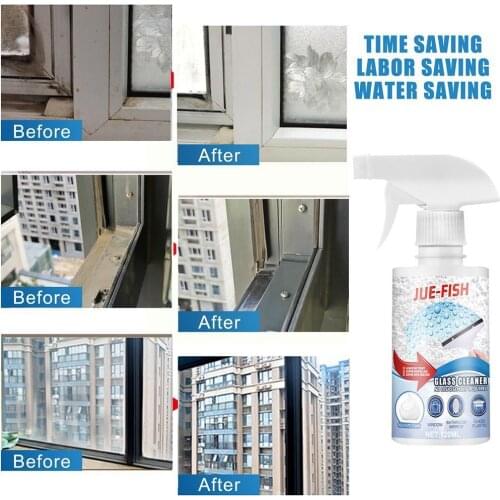 Multifunctional Foam Cleaning Agent Home Glass Window Cleaner Bubble Floor 60ml/120ml Door Liquid Ceramic Mirror Bathroom B6E3