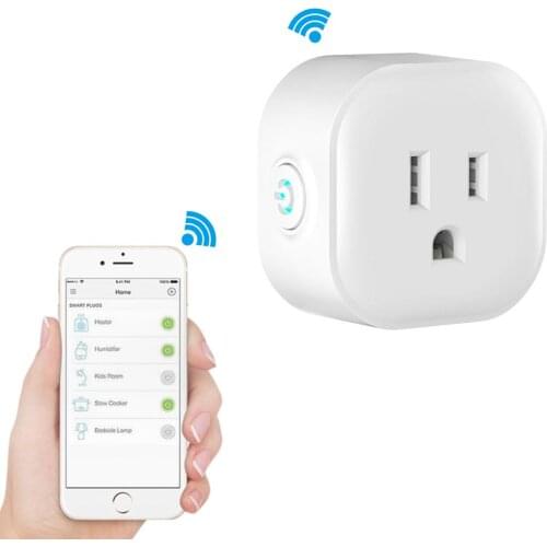Works with Alexa Switch Socket Timing RC WIFI Socket US Plug