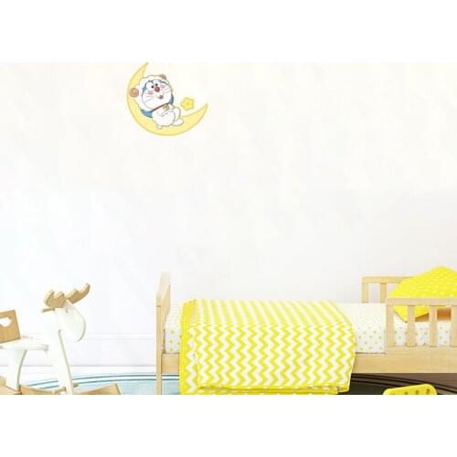 Three Ratels QC25 Twelve constellations Aries Doraemon Cartoon Creative wall sticker Decals Laptop Motorcycle Accessories