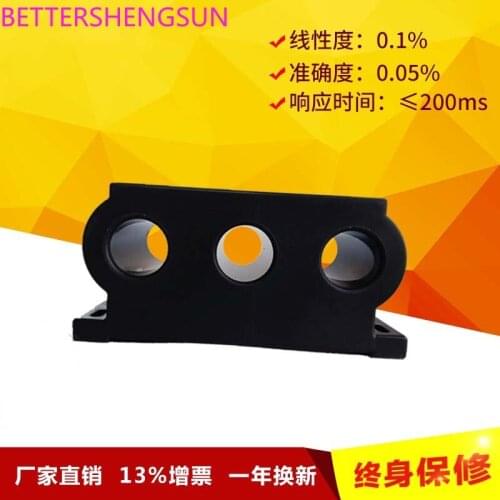 Three-phase AC current transmitter AC5A100A to 4-20mA0-10V output power sensor perforation