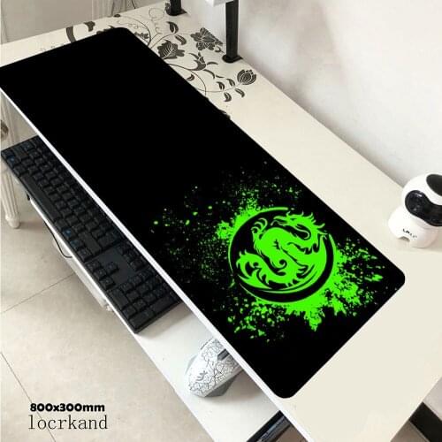Extended Mouse Pad Anime Dragon Large Gaming Mouse Pad- Computer Keyboard Mouse Mat Mousepad Rubber Base mouse pad
