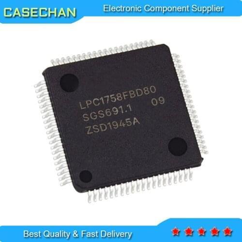 1PCS LPC1758FBD80 QFP80 LPC1756FBD80 LPC1754FBD80 LPC1752FBD80 LPC1751FBD80 QFP LPC1758 LPC1756 FBD80 new and original IC chip