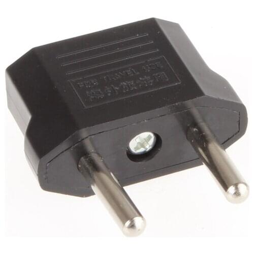 10pcs! US to EU Power Adapter Universal Travel USA To Euro AC Plug Converter American to Europe European Adapter