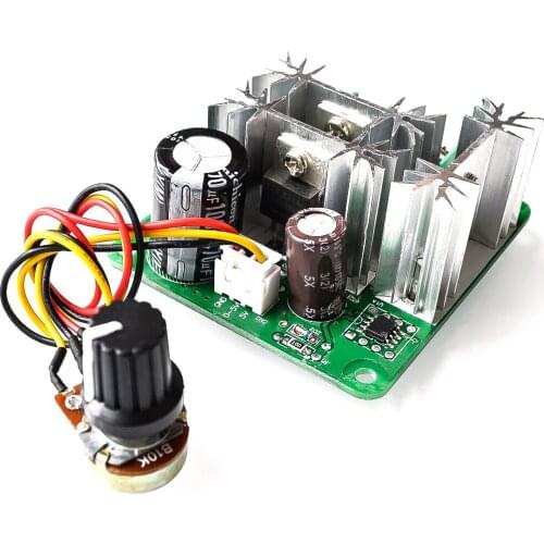 DC 6V-90V 15A DC Motor Speed Controller Stepless Speed Regulation Pulse Width PWM DC 12V 24V 36V 48V 1000W