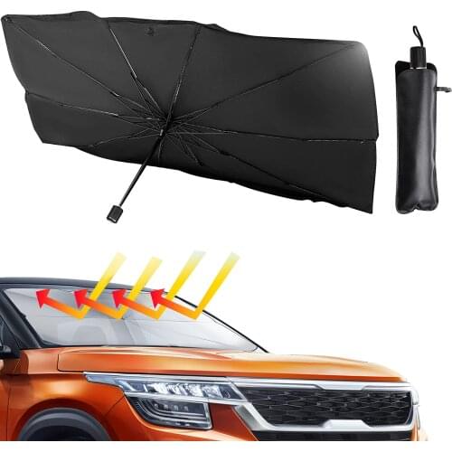 Car Sun Shade Protector Parasol Auto Front Window Sunshade Covers Car Sun Protector Interior Windshield Protection Accessories