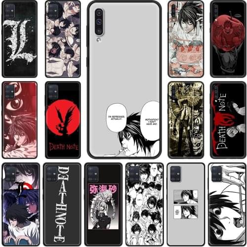 Anime Manga Death Note Ryuk Cover for Samsung Galaxy A51 A71 A21s A31 A12 A41 A11 A02s A42 A01 A21 A91 A32 A52 A72 5G Phone Case