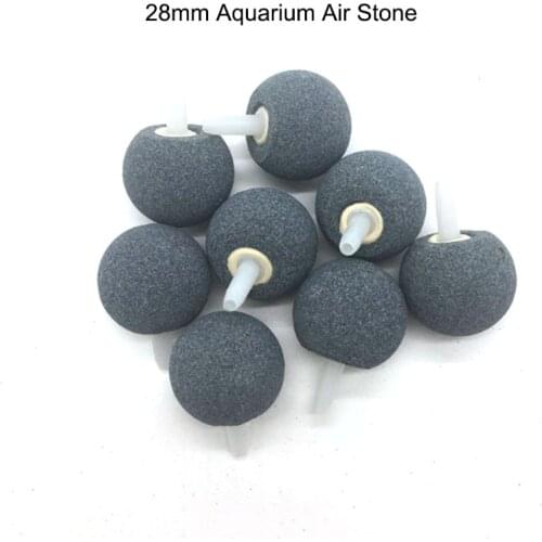 Dia. 2.2cm/2.8cm Fish Tank Aquarium Air Stone Oxygen Aerator Increasing Air Bubble Pond Pump Hydroponic Oxygen Supply