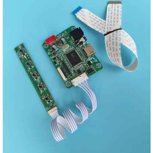 For NT140WHM-N41 Audio driver LCD HDMI LED kit DIY EDP mini display monitor 14" controller board panel cable 1366X768