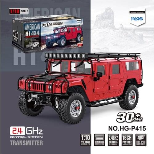 HG P415 Standard 1/10 2.4G 16CH RC Car Metal Chassis Off-road Vehicle Crawler Climbing Model Adult Kids Toy Gifts