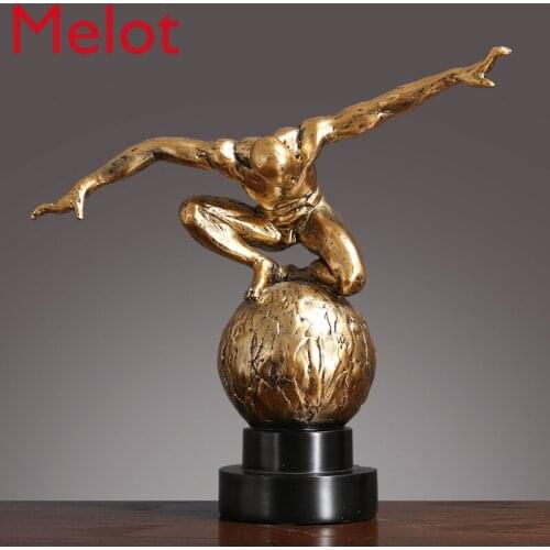 American style creative personality sculpture model decoration living room home decoration porch wine cabinet handicraft de