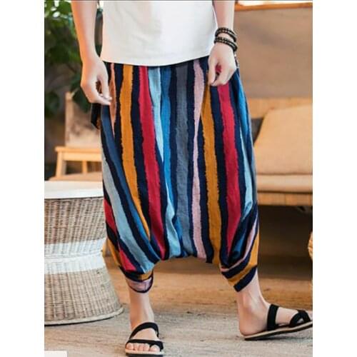 Navel Orange Men's Loose Pants