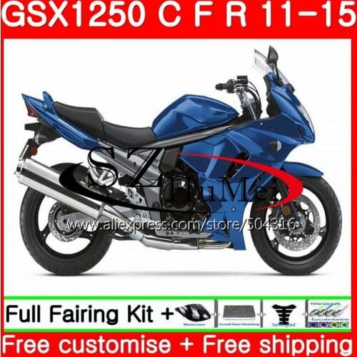 Fairing For SUZUKI Bandit GSX1250F GSX1250FA GSX1250 C blue 11 12 13 14 15 104SH.3 GSXF1250 GSX1250C 2011 2012 2013 2014 2015
