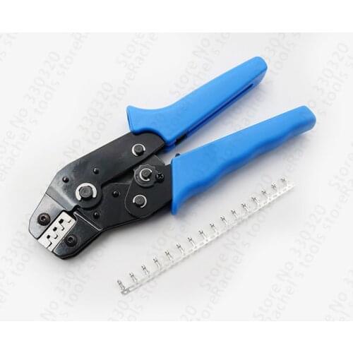 Hand Crimping Tool for Dupont XH2.54 KF2510 SM 2.54mm 3.96mm Plug Terminals AWG28-22 SN-28B Ratchet Crimping Pliers