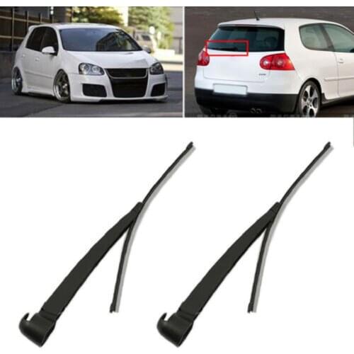 Car Window Rear Windshield Wiper Arm For Volkswagen Golf In Black
