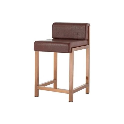 Counter chair Square seat industrial luxury New Bar stools furniture modern soft bar chair barstool bar stools