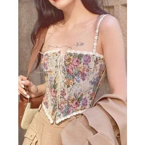 Wensilian Women's Cropped Tank Tops