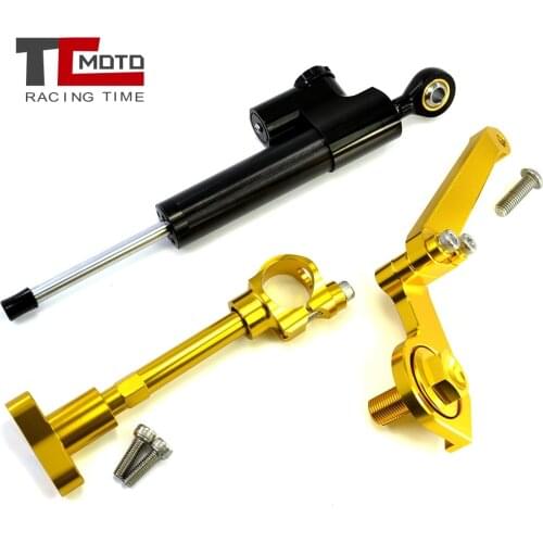 YZF R3 ABS 2018 Motorcycle Steering Stabilize Damper Bracket Mount CNC Motorbike For YAMAHA YZF R3 YZF-R3 2015 2016 2017 2018
