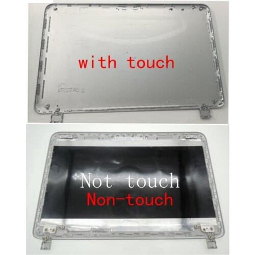 Laptop LCD Back Cover For HP Pavilion 15-P 15-P066US 15-P000 Silver Non-touch 762508-001/with touch