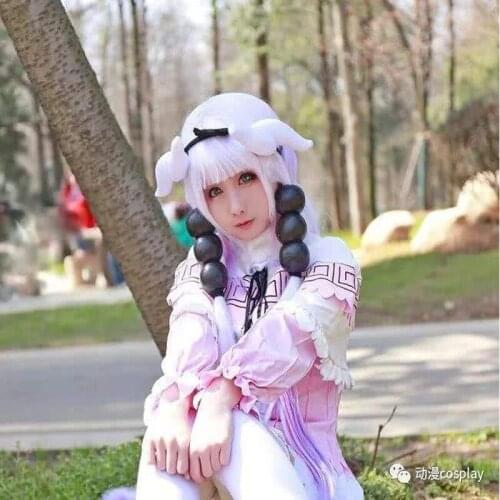 Anime Miss Kobayashis Dragon Maid KannaKamui Cosplay Women Wigs With Bangs Ombre Blending gradient Game Wigs For Girl Party