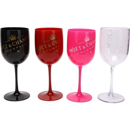 1pc Fashion Wine Party Champagne Cocktail Plastic Champagne Glasses Goblet Beer Whiskey Cups Party Tableware