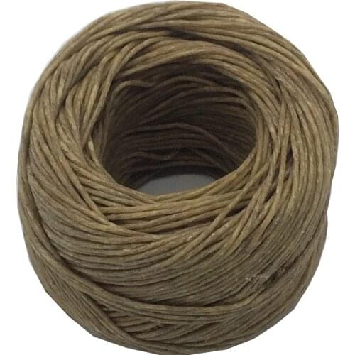 100% organic beewaxed hemp wick roll 1.2mm 200ft ball, waxed hemp twine, hemp cord