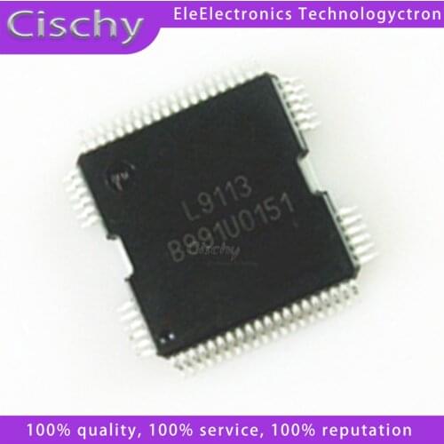 2pcs/lot L9113 QFP64 Car For Mar-elli multi-point computer board In Stock