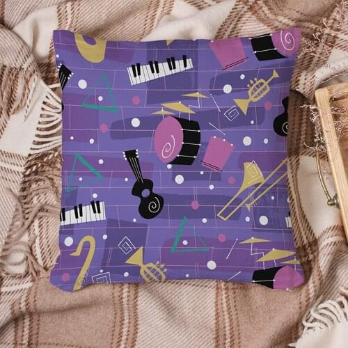 2021 New Plants Pillow Case Polyester Decorative Pillowcases Green Leaves Throw Pillow Covers Kussensloop Almohada Poszewka